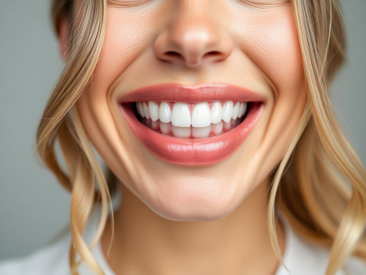 Cosmetic smile makeover result
